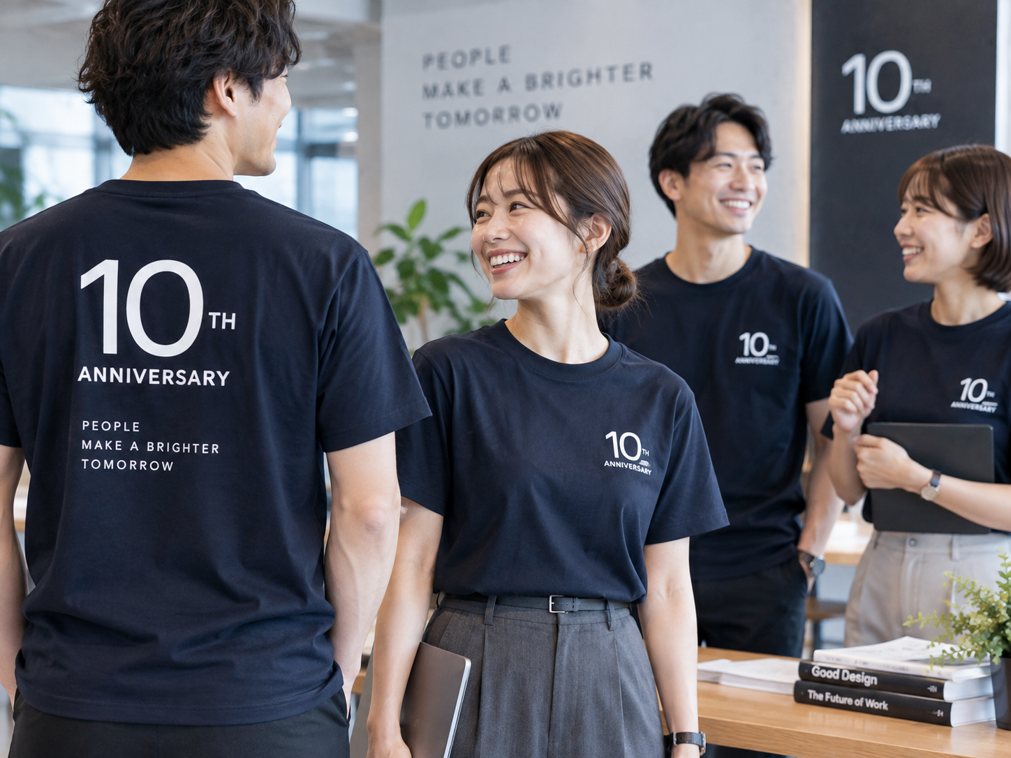 周年記念・社内イベント向けオリジナルTシャツ