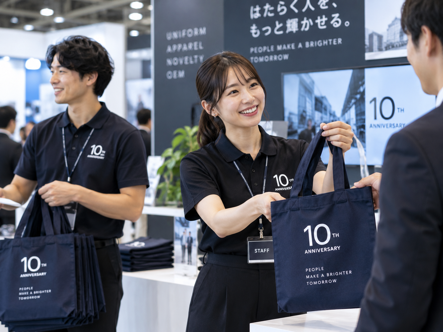 展示会・キャンペーン向けオリジナルトートバッグ